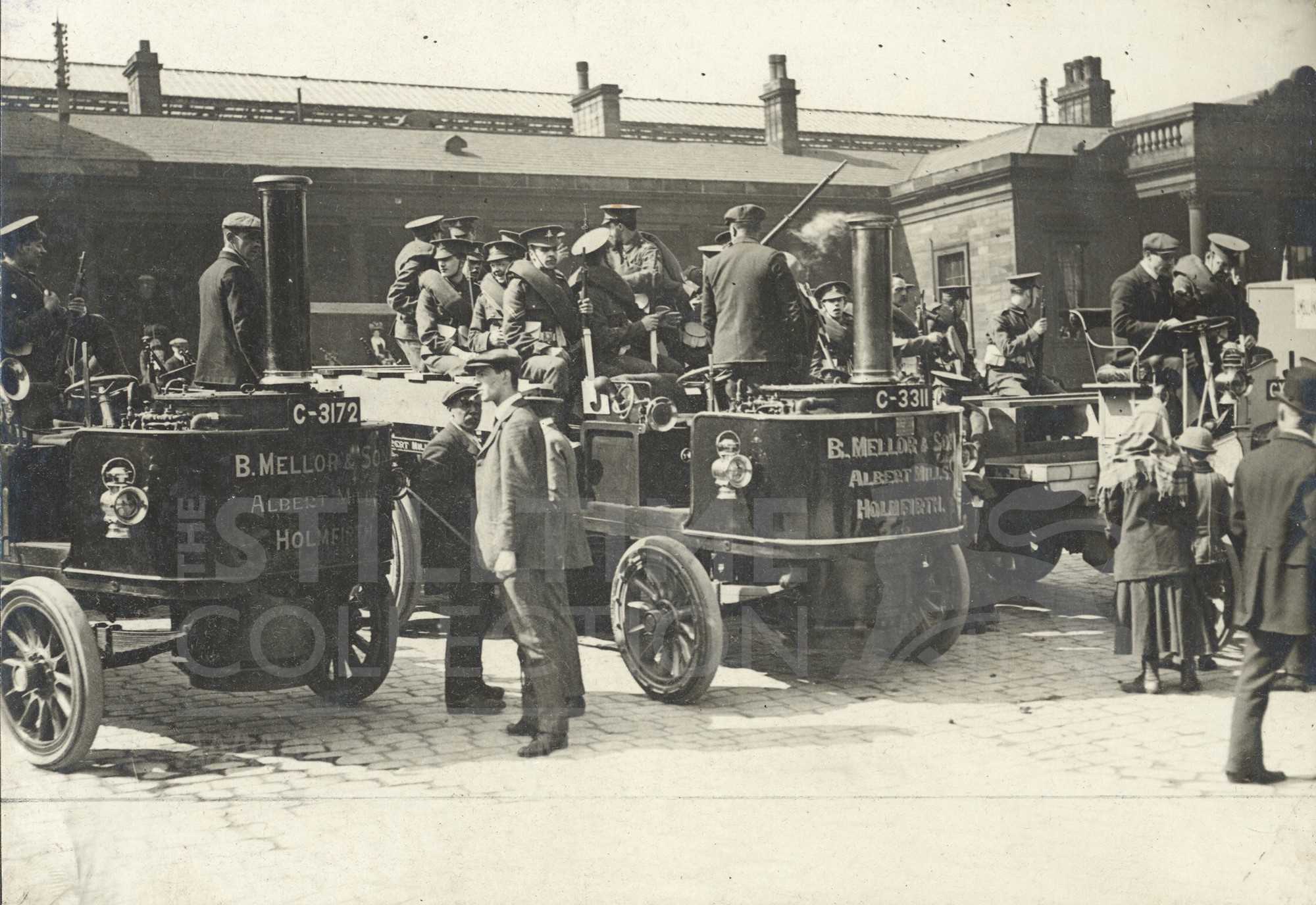tpt transport truck lorry wagon leyland? steamer military soldier war