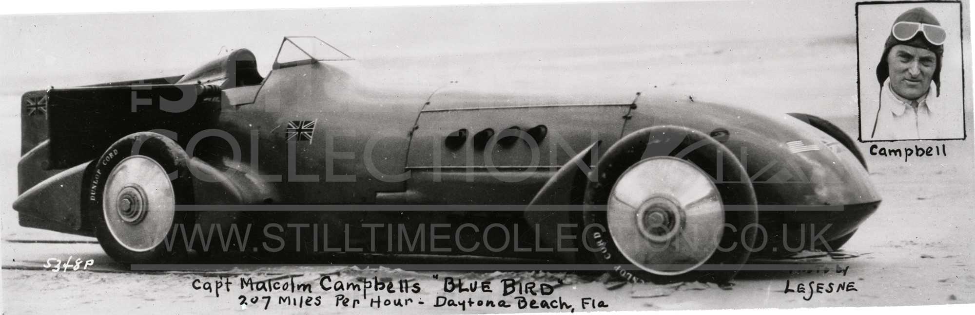 land speed record malcolm campbell bluebird daytona The Stilltime
