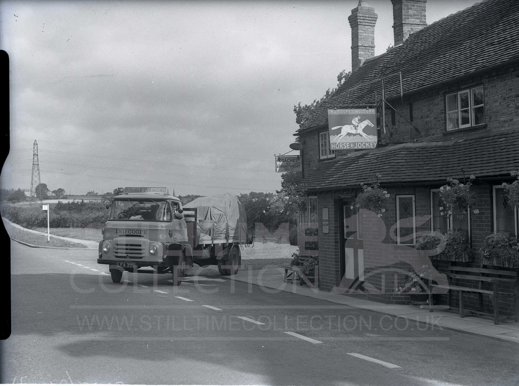 Tpt Transport Truck Lorry Wagon Dray Brewery Beer Brewing Brew Lager Coy Ind Coope Place Area 
