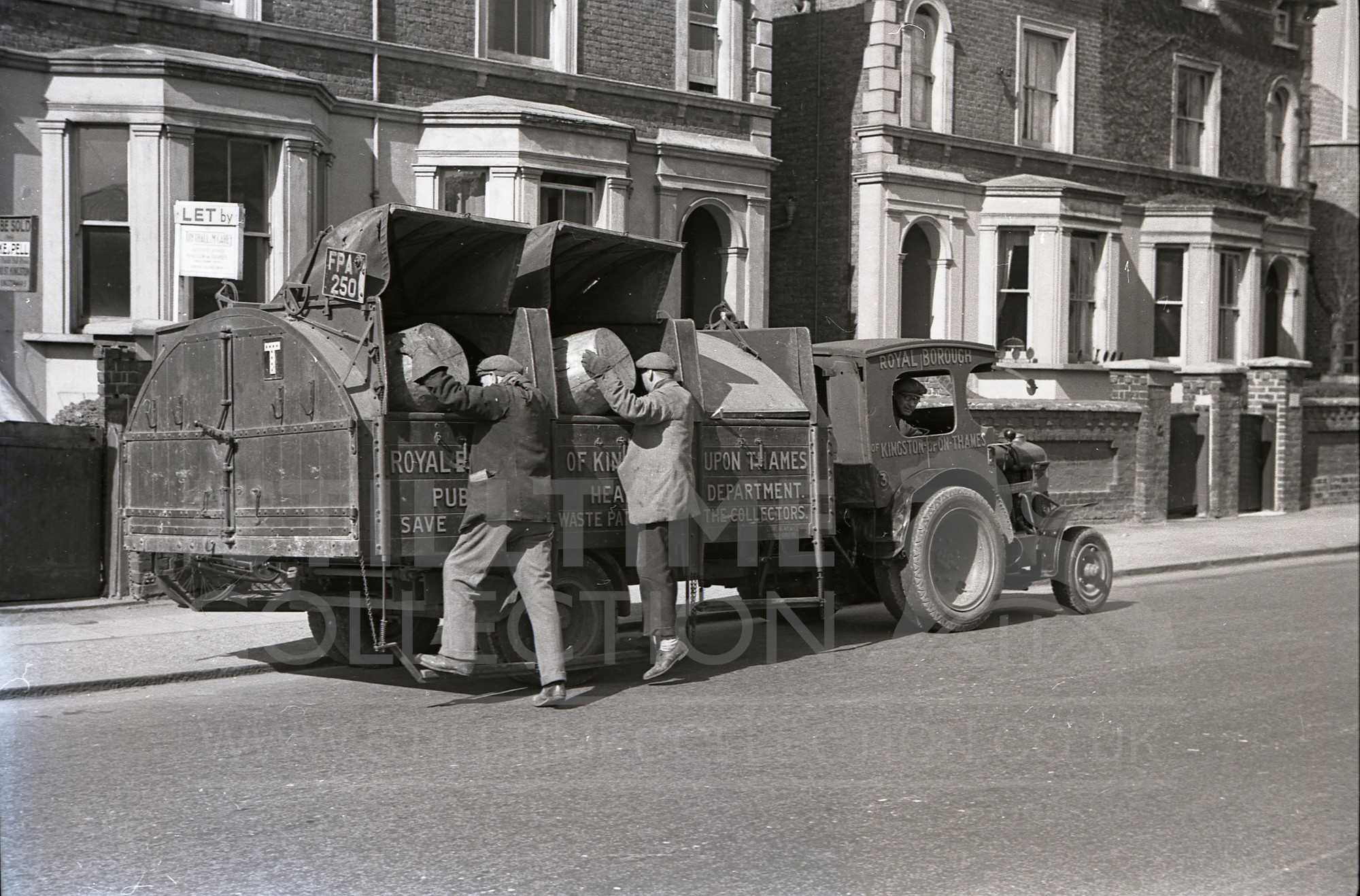 tpt transport truck lorry wagon kingston borough council waste rubbish