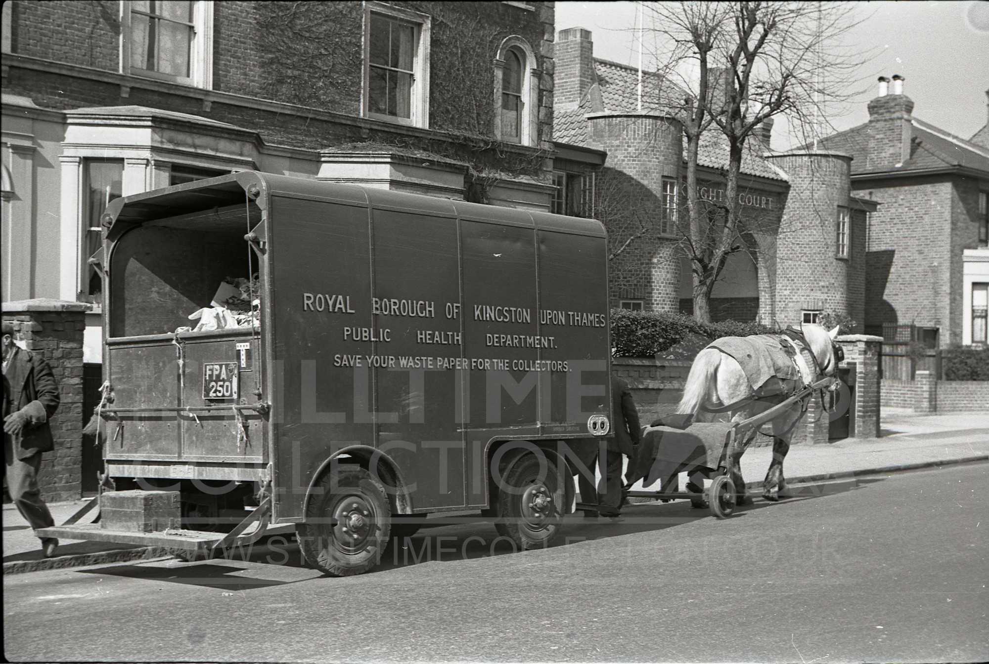 tpt transport truck lorry wagon kingston borough council waste rubbish