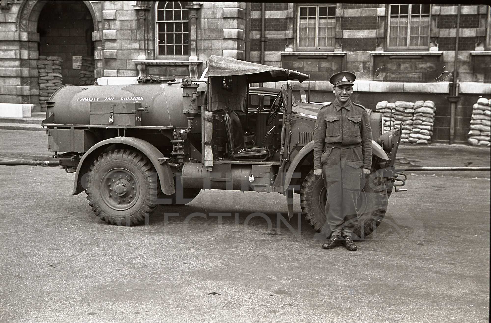 military soldier war army tpt transport truck lorry wagon laundry rasc