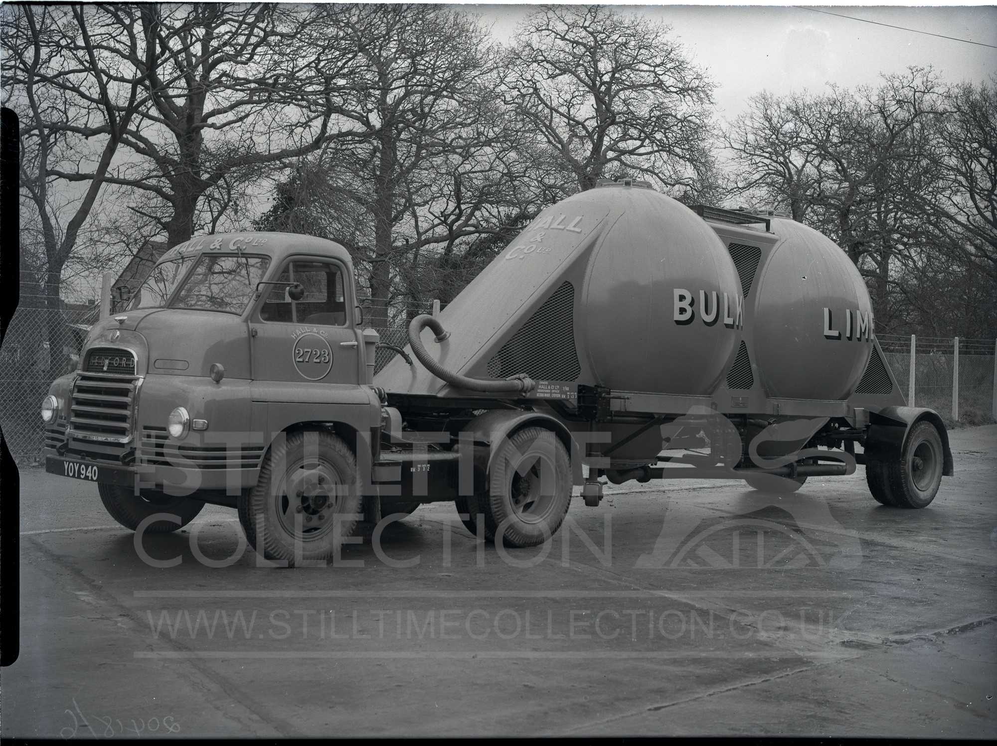 tpt transport truck lorry wagon bedford s type kind bulk lime carrier