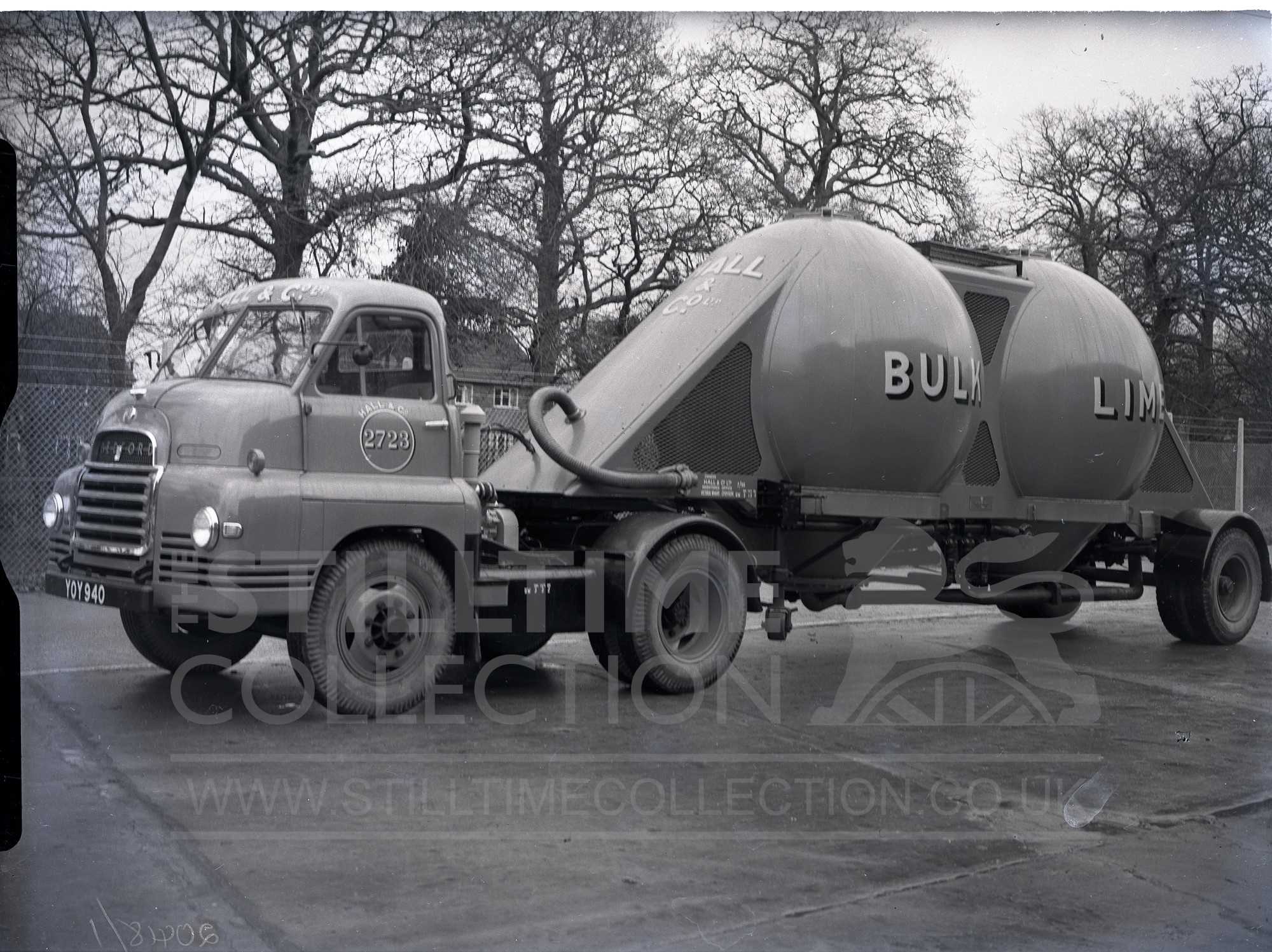 tpt transport truck lorry wagon bedford s type kind bulk lime carrier
