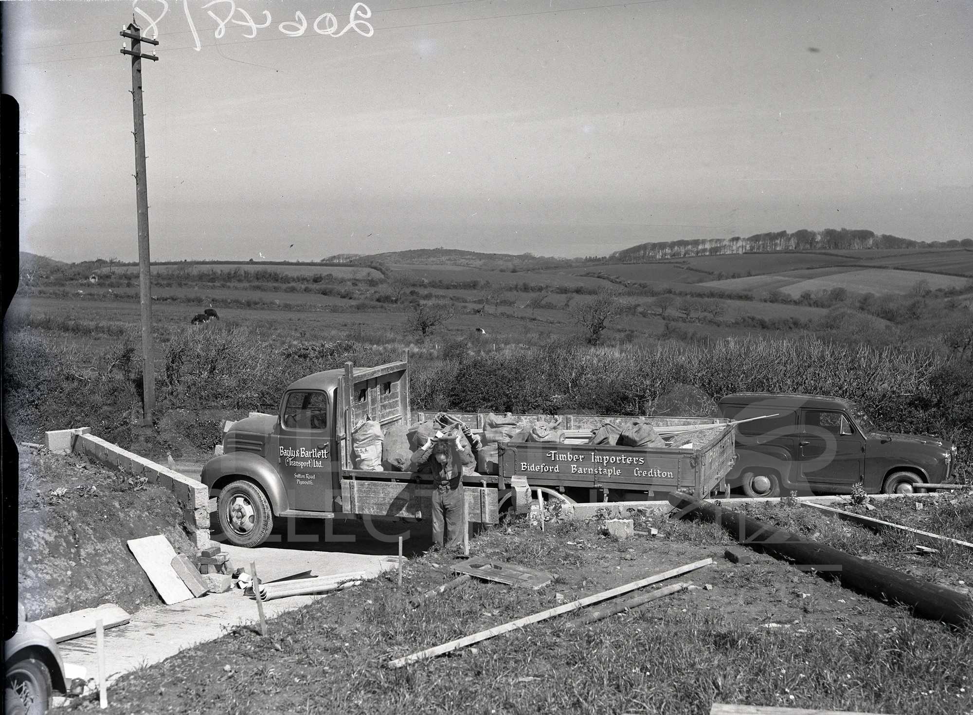 tpt transport truck lorry wagon bedford coy bayly and bartlett place