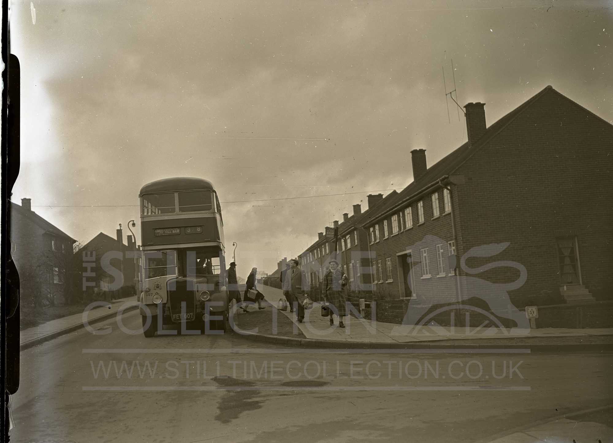 tpt transport bus minibus double decker coach rotherham corporation ...
