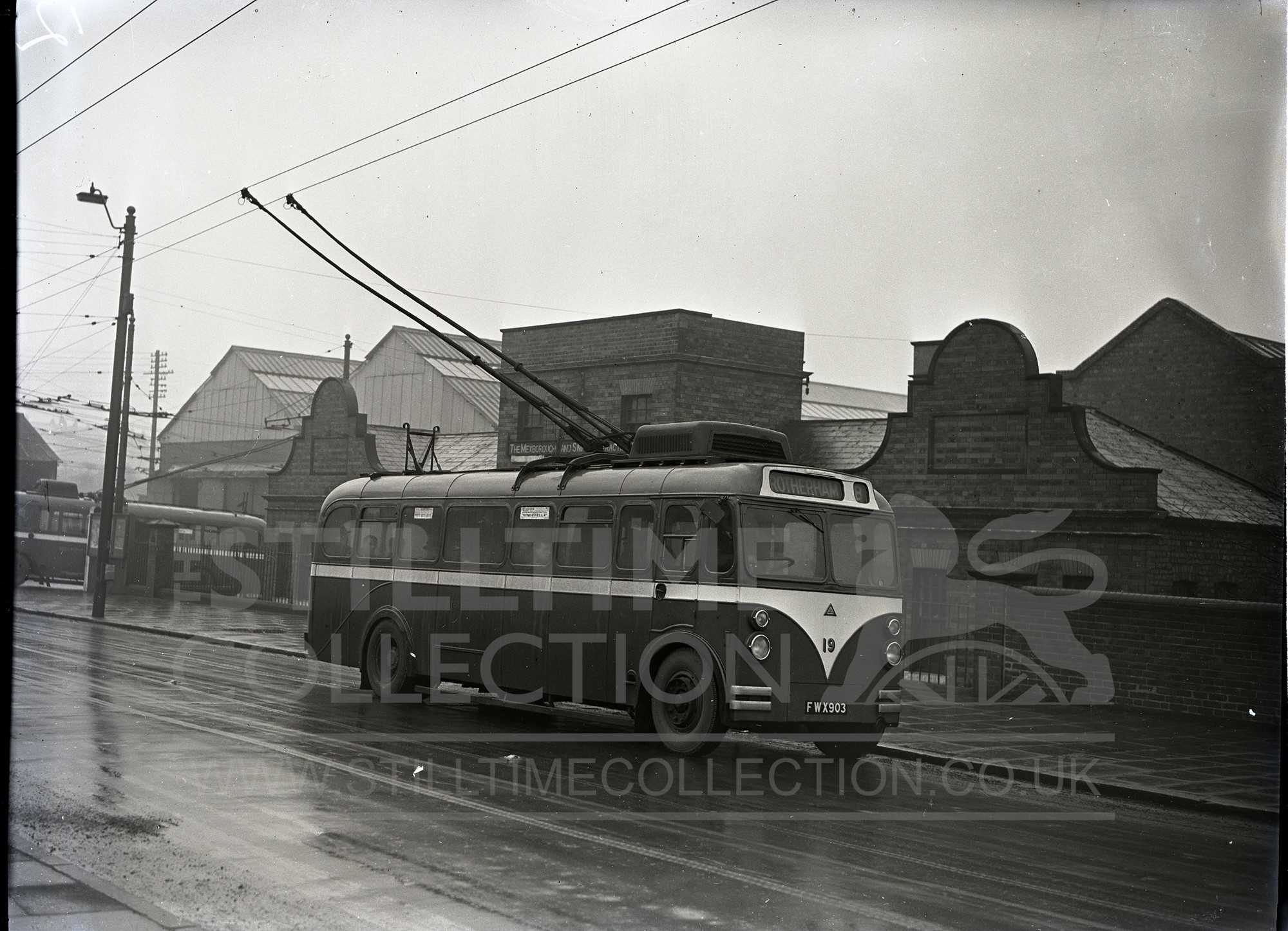 tpt transport bus minibus double decker coach rotherham corporation ...