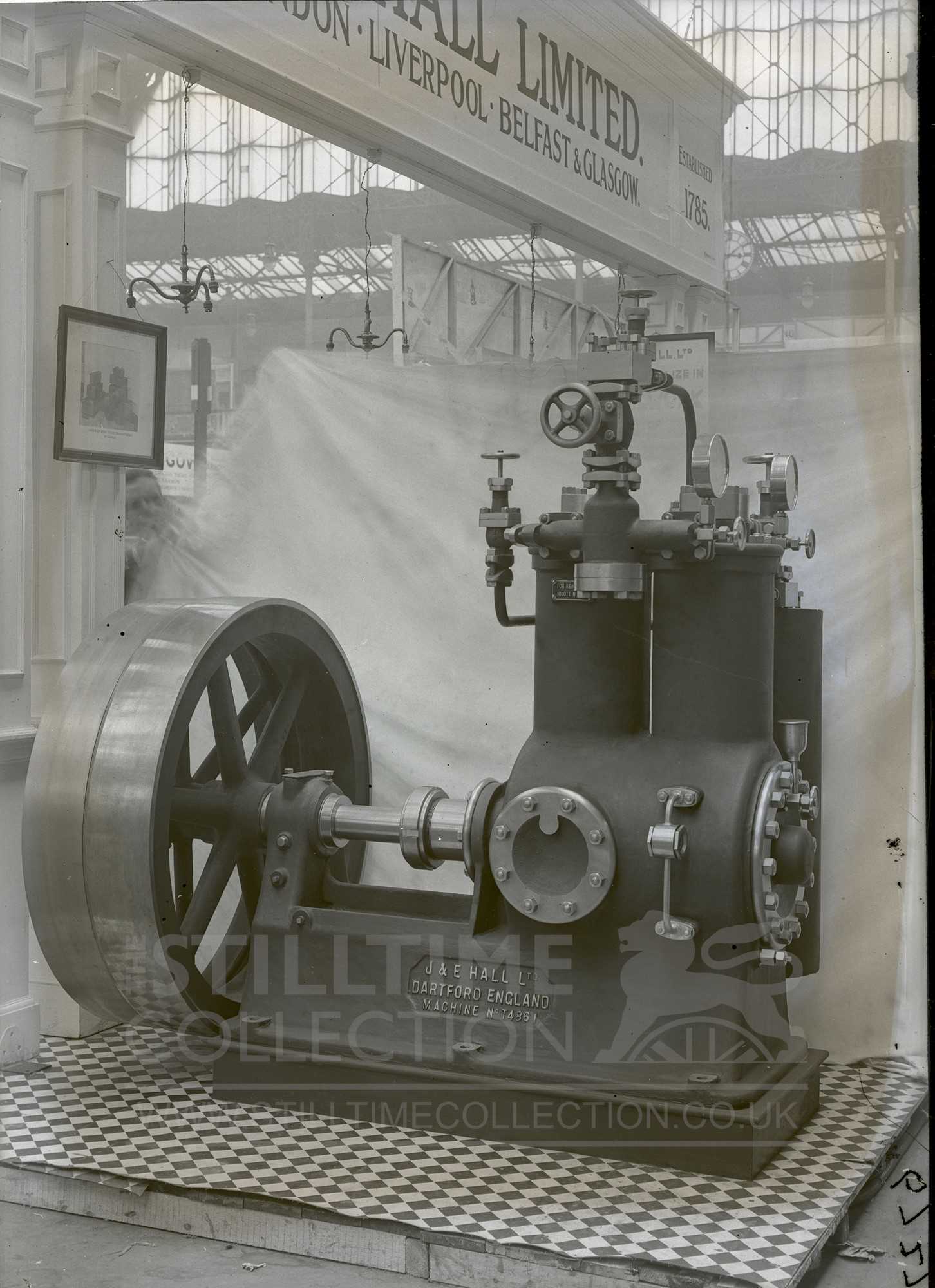 stationary engine generator campbell and isherwood bootle The