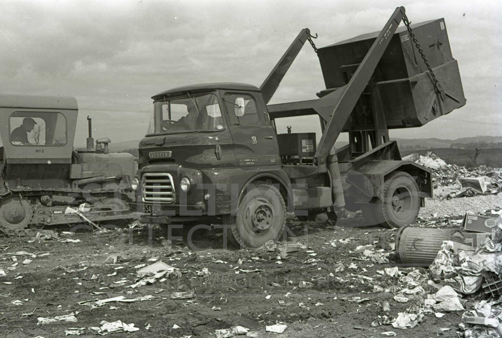 tpt truck refuse rubbish place swansea bmc skip loader The Stilltime