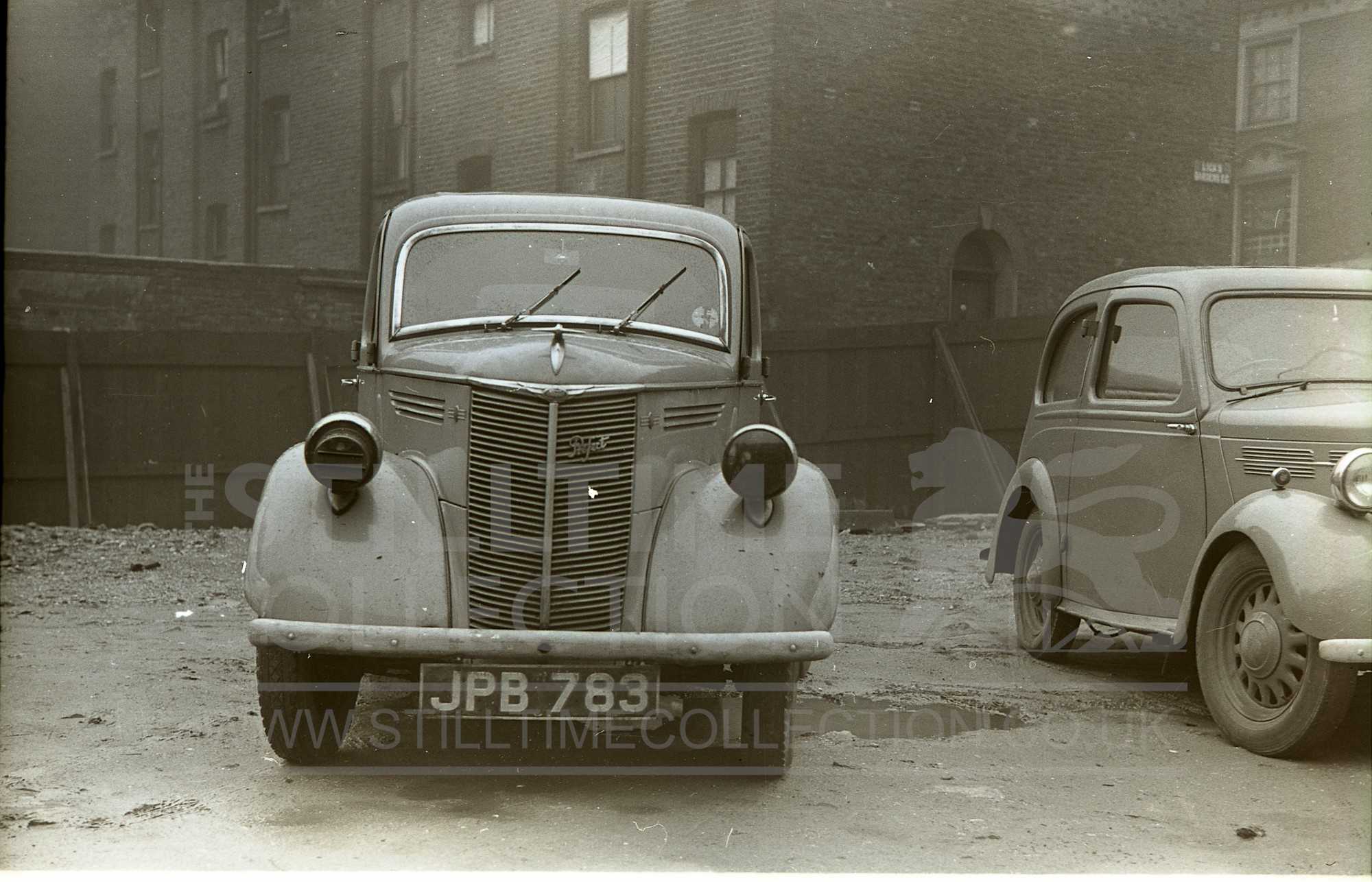 tpt car ford prefect headlight blackout cowl known as 'blitzed' wartime